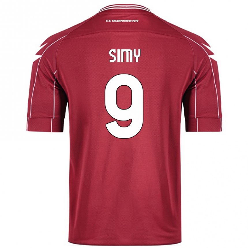 Enfant Football Maillot Simy #9 Bordeaux Tenues Domicile 2024/25