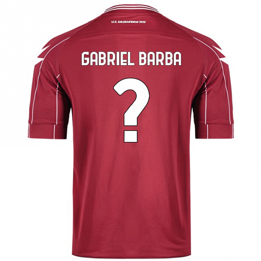 Enfant Football Maillot Luigi Gabriel Barba #0 Bordeaux Tenues Domicile 2024/25