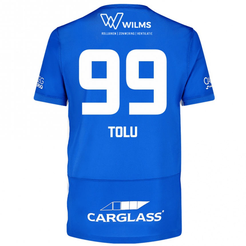 Enfant Football Maillot Tolu Arokodare #99 Bleu Tenues Domicile 2024/25