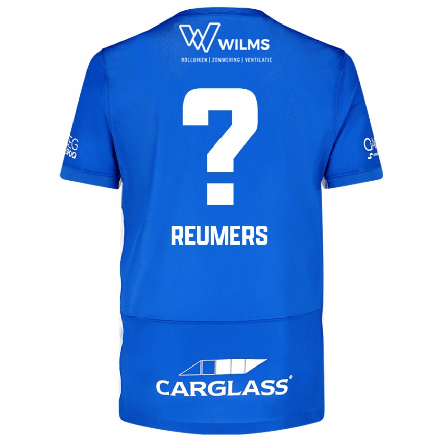 Enfant Football Maillot Alexander Reumers #0 Bleu Tenues Domicile 2024/25