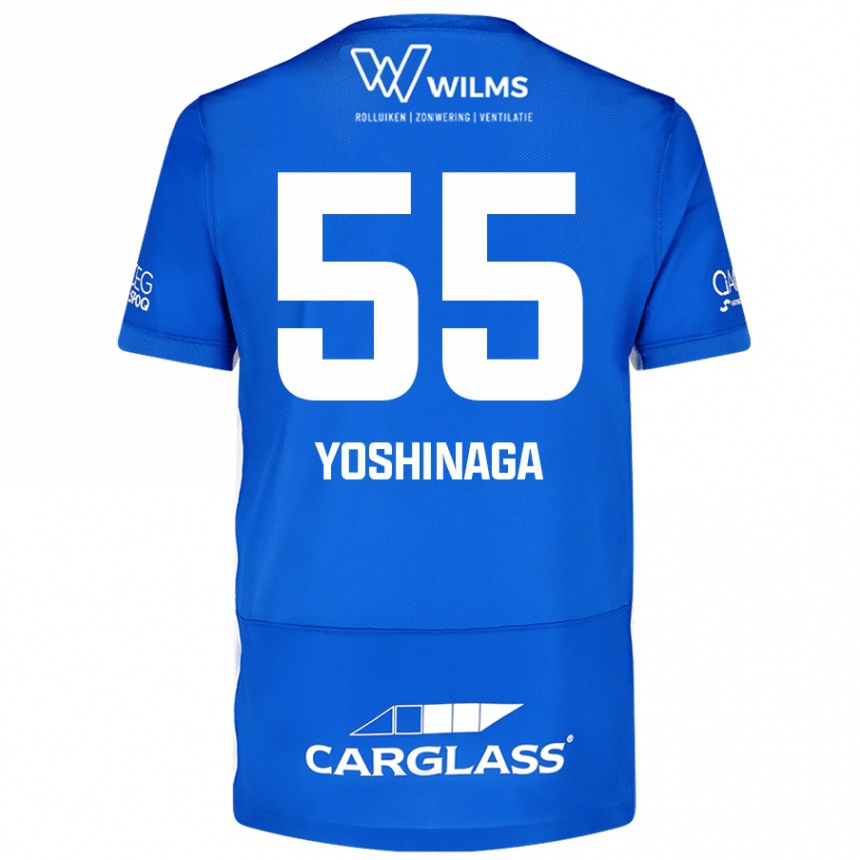 Enfant Football Maillot Yumeki Yoshinaga #55 Bleu Tenues Domicile 2024/25