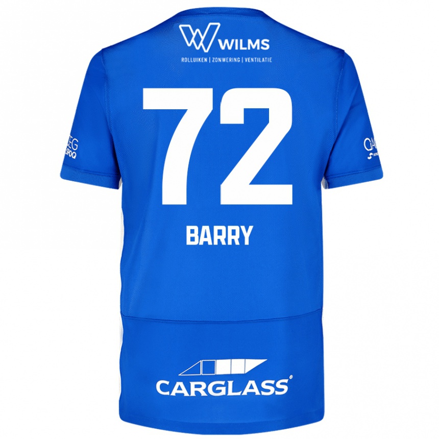 Enfant Football Maillot Alpha Barry #72 Bleu Tenues Domicile 2024/25