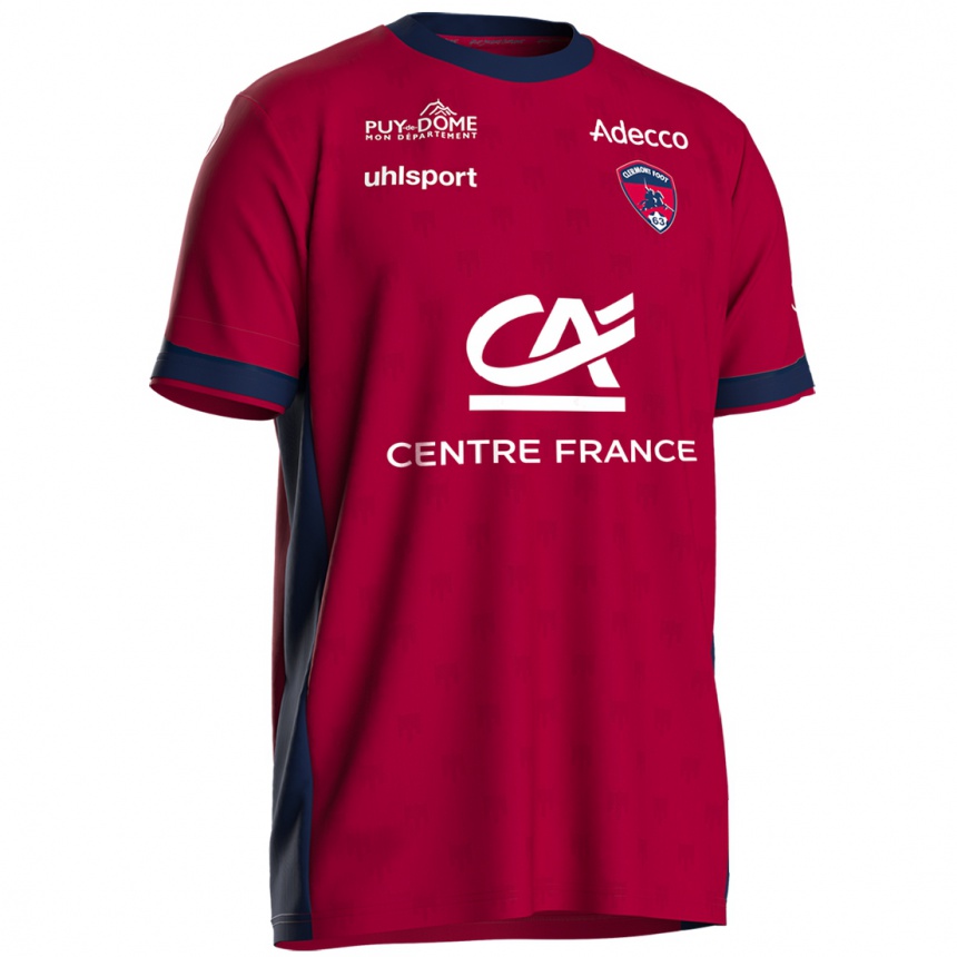 Enfant Football Maillot Lény Koné #0 Bordeaux Clair Tenues Domicile 2024/25