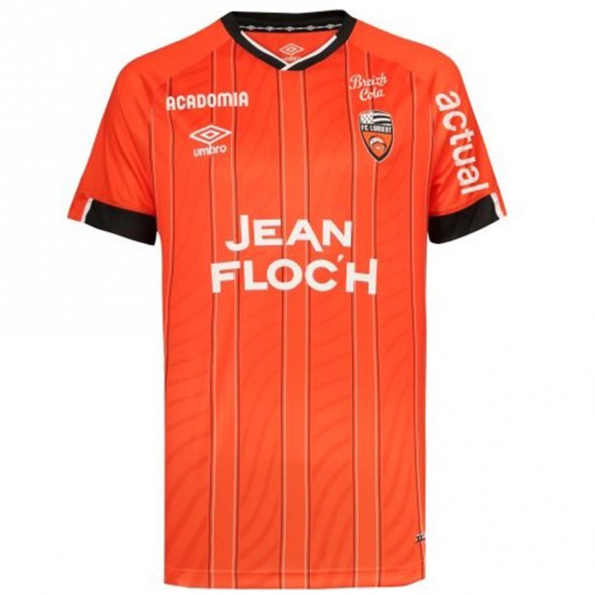 Enfant Football Maillot Formose Mendy #5 Orange Tenues Domicile 2024/25