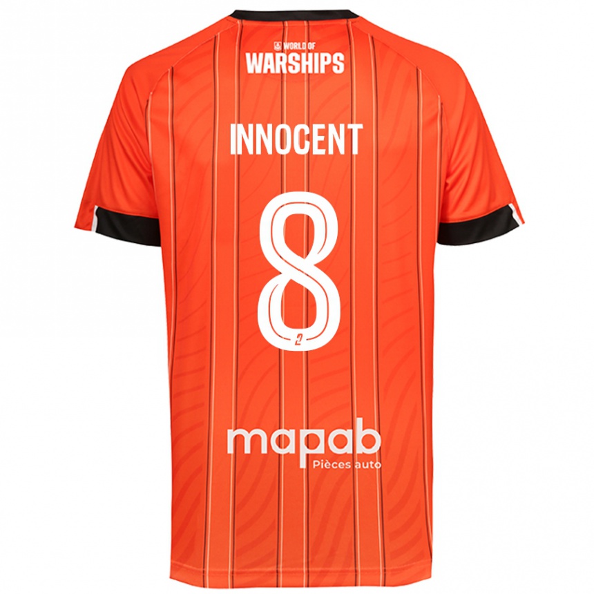 Enfant Football Maillot Bonke Innocent #8 Orange Tenues Domicile 2024/25