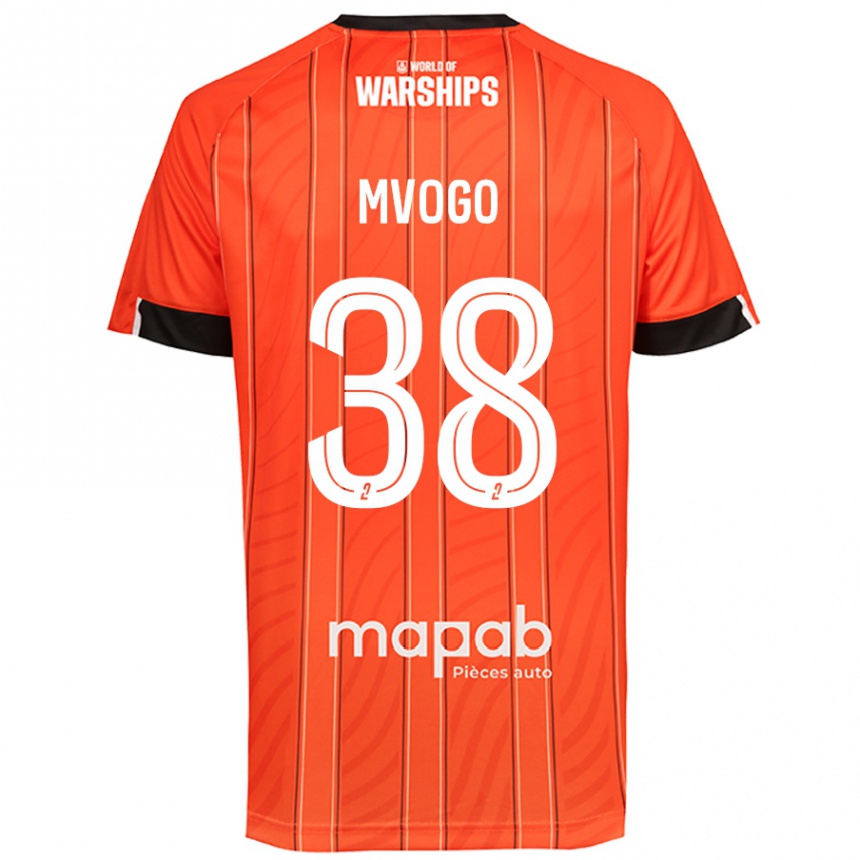 Enfant Football Maillot Yvon Mvogo #38 Orange Tenues Domicile 2024/25