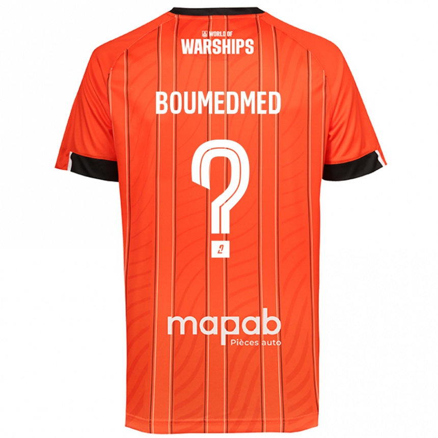 Enfant Football Maillot Kamil Boumedmed #0 Orange Tenues Domicile 2024/25