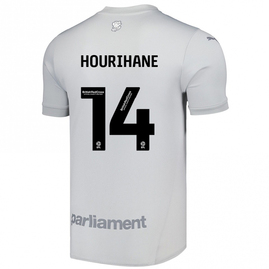 Enfant Football Maillot Conor Hourihane #14 Gris Argenté Tenues Extérieur 2024/25