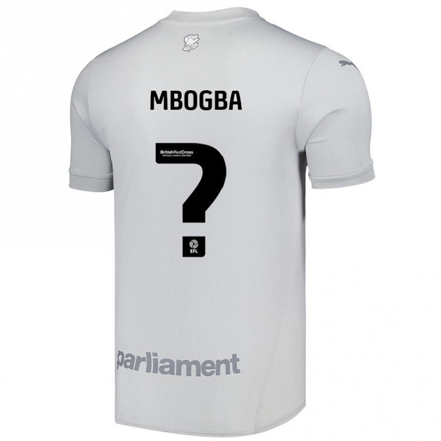 Enfant Football Maillot Malachi Mbogba #0 Gris Argenté Tenues Extérieur 2024/25