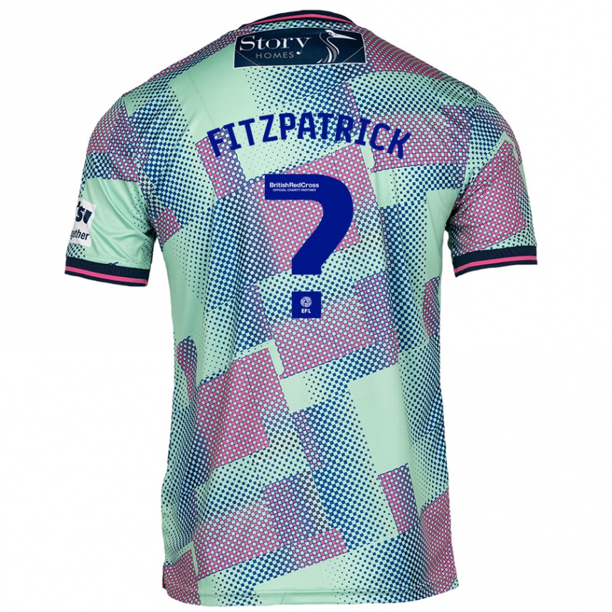 Enfant Football Maillot Aran Fitzpatrick #0 Vert Tenues Extérieur 2024/25