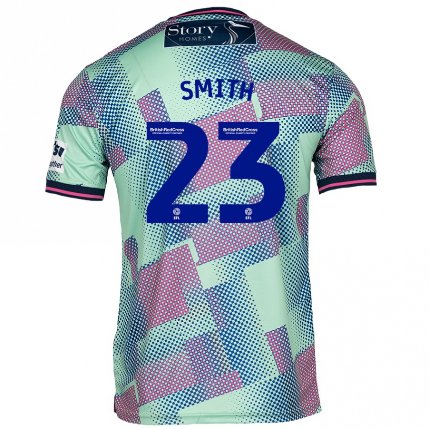 Enfant Football Maillot Jude Smith #23 Vert Tenues Extérieur 2024/25