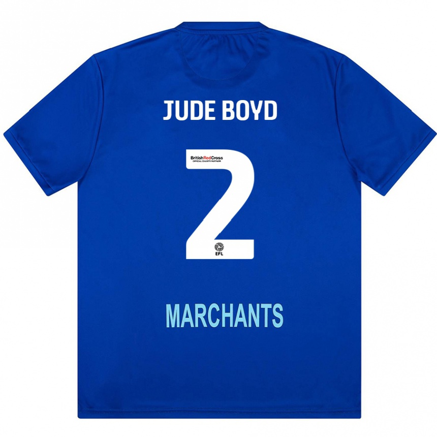 Enfant Football Maillot Arkell Jude-Boyd #2 Vert Tenues Extérieur 2024/25