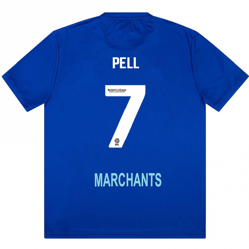 Enfant Football Maillot Harry Pell #7 Vert Tenues Extérieur 2024/25