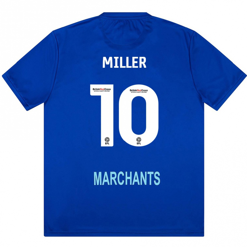 Enfant Football Maillot George Miller #10 Vert Tenues Extérieur 2024/25