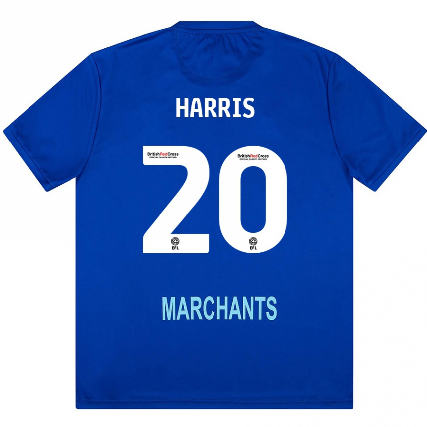 Enfant Football Maillot Max Harris #20 Vert Tenues Extérieur 2024/25