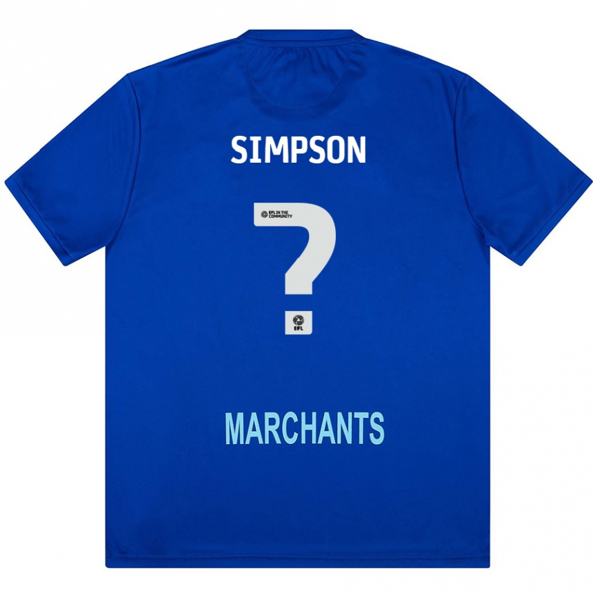 Enfant Football Maillot Jay Simpson #0 Vert Tenues Extérieur 2024/25