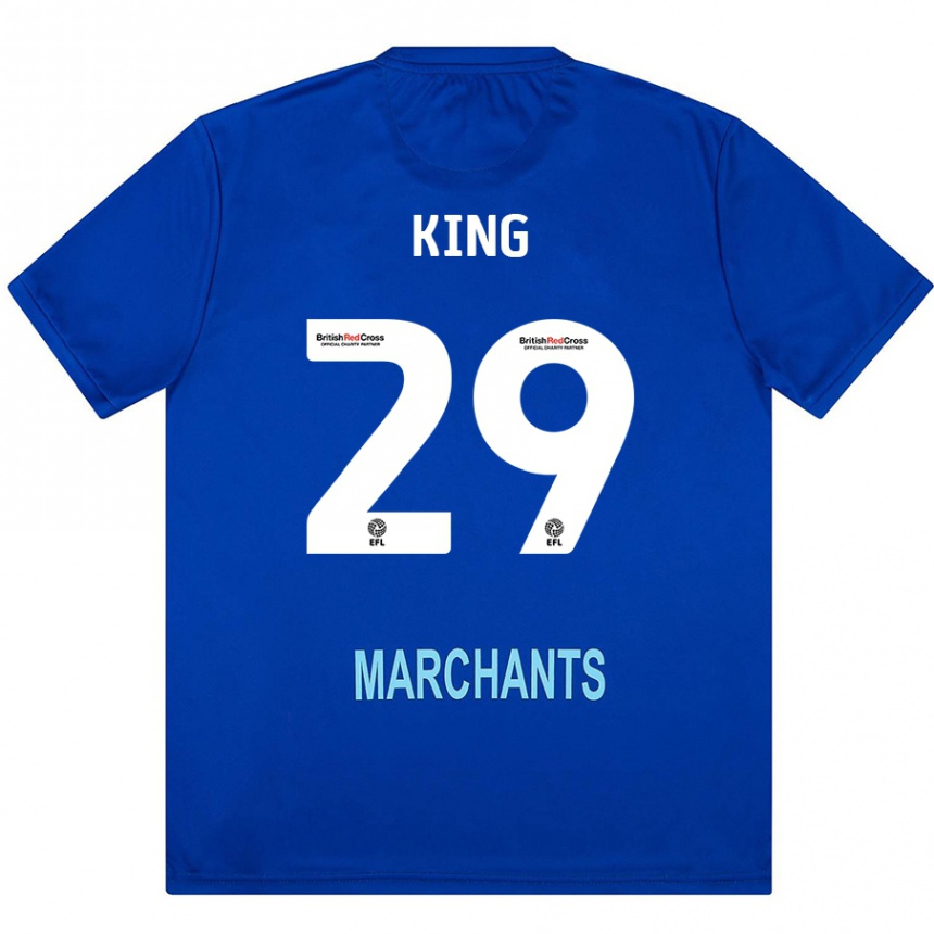 Enfant Football Maillot Tom King #29 Vert Tenues Extérieur 2024/25