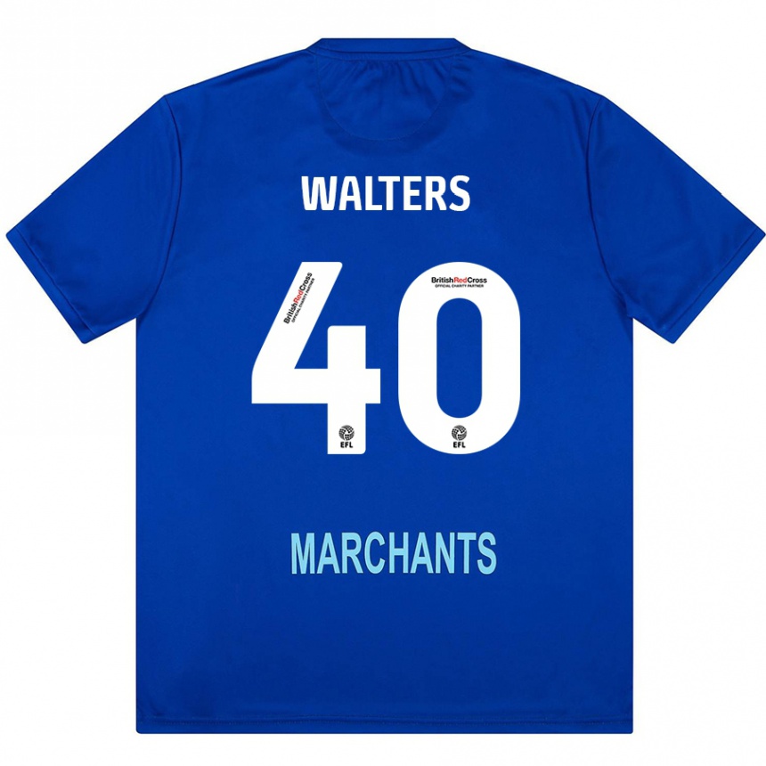 Enfant Football Maillot Cameron Walters #40 Vert Tenues Extérieur 2024/25