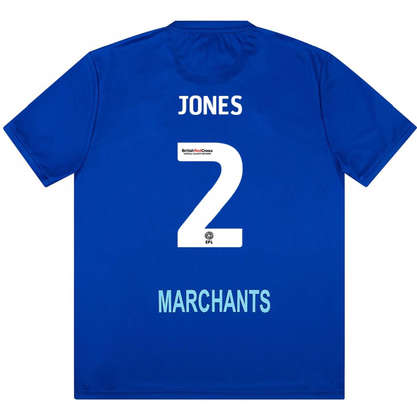 Enfant Football Maillot Courtney Jones #2 Vert Tenues Extérieur 2024/25