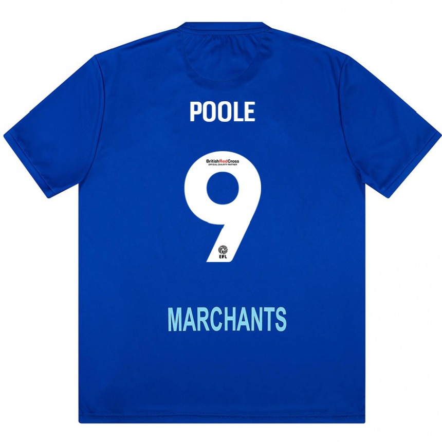 Enfant Football Maillot Phoebie Poole #9 Vert Tenues Extérieur 2024/25