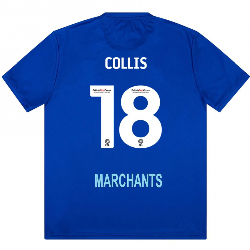 Enfant Football Maillot Maisy Collis #18 Vert Tenues Extérieur 2024/25