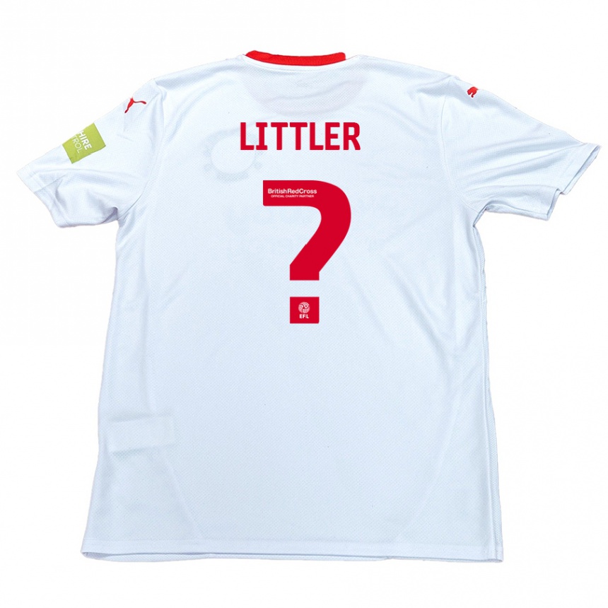 Enfant Football Maillot Zack Littler #0 Blanc Tenues Extérieur 2024/25