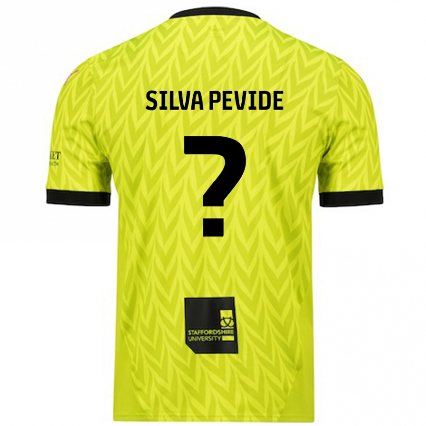 Enfant Football Maillot Joao Silva Pevide #0 Vert Fluo Tenues Extérieur 2024/25