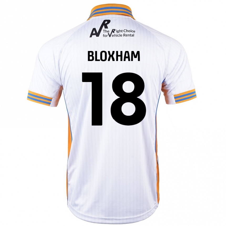 Enfant Football Maillot Tom Bloxham #18 Blanc Tenues Extérieur 2024/25