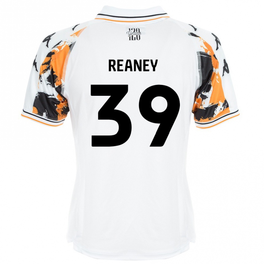 Enfant Football Maillot Mollie Reaney #39 Blanc Tenues Extérieur 2024/25