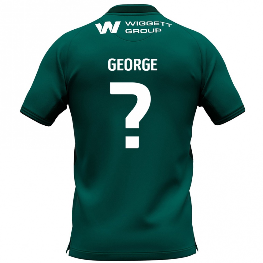 Enfant Football Maillot George Evans #0 Vert Tenues Extérieur 2024/25