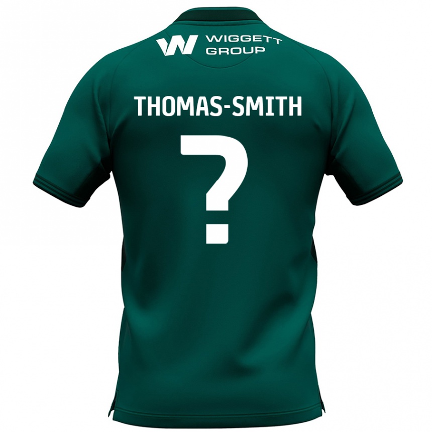 Enfant Football Maillot Jaydon Thomas-Smith #0 Vert Tenues Extérieur 2024/25