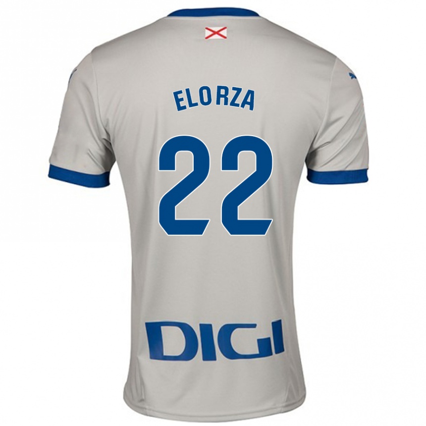 Enfant Football Maillot Sheila Elorza #22 Gris Clair Tenues Extérieur 2024/25