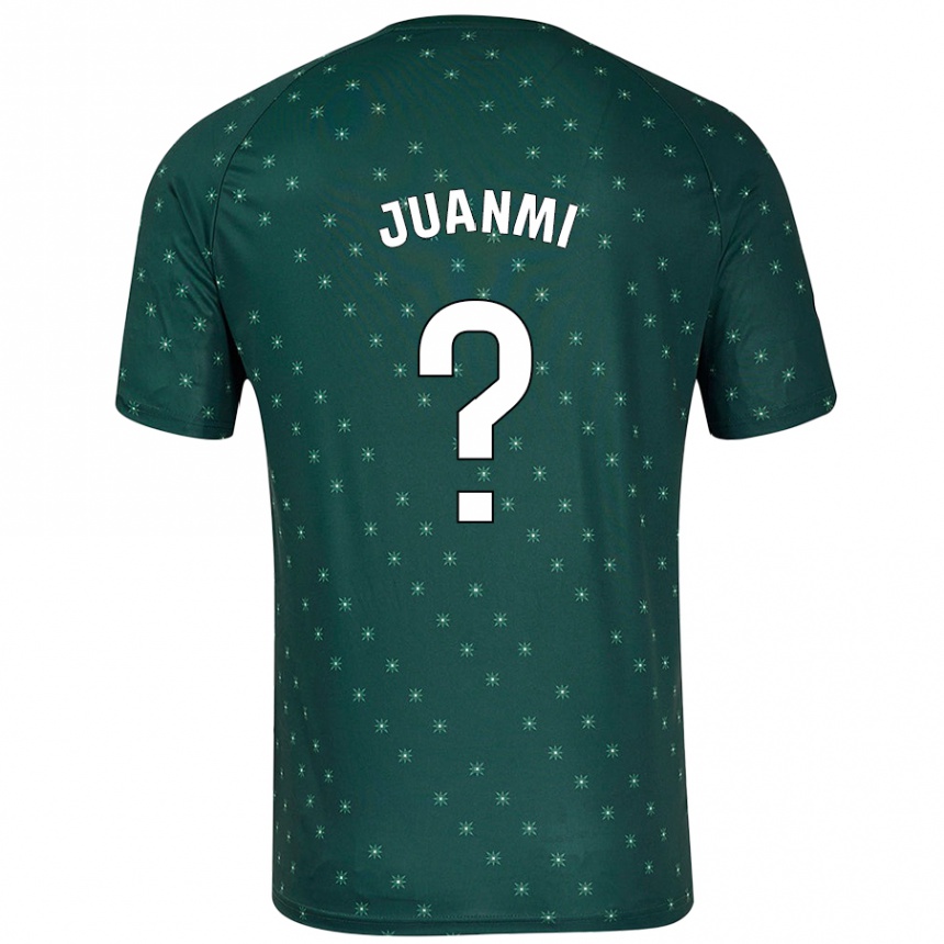 Enfant Football Maillot Juanmi García #0 Vert Foncé Tenues Extérieur 2024/25