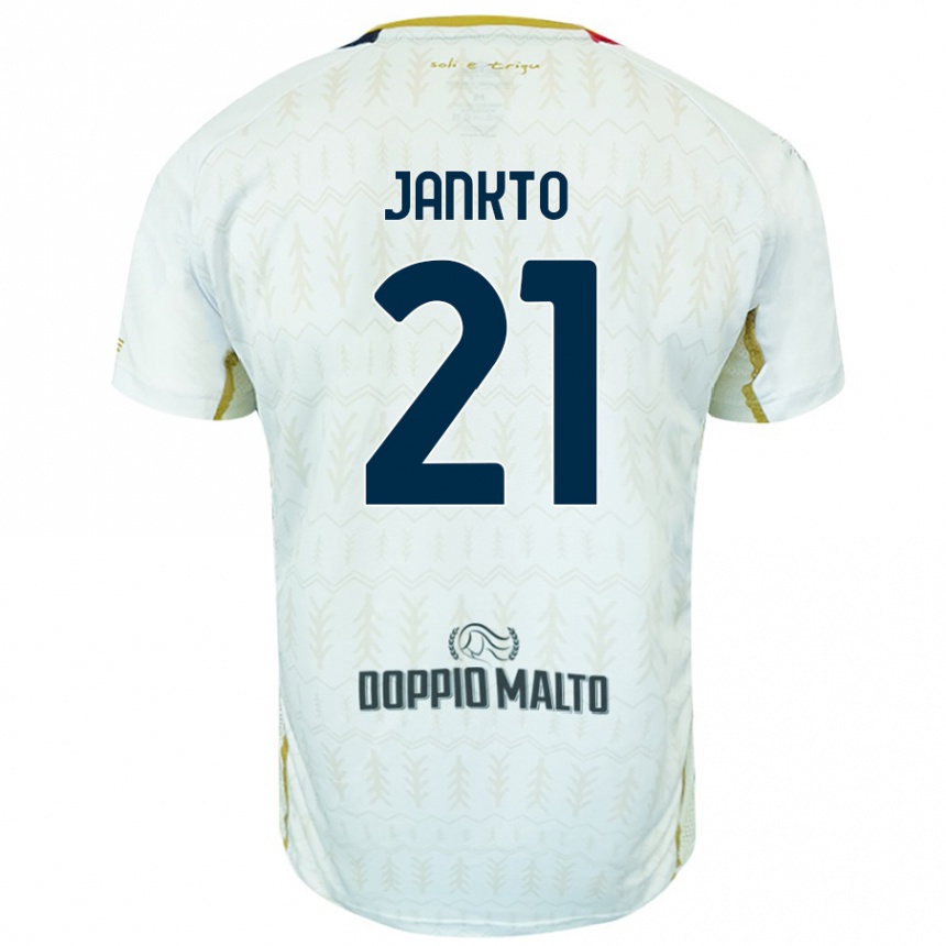 Enfant Football Maillot Jakub Jankto #21 Blanc Tenues Extérieur 2024/25