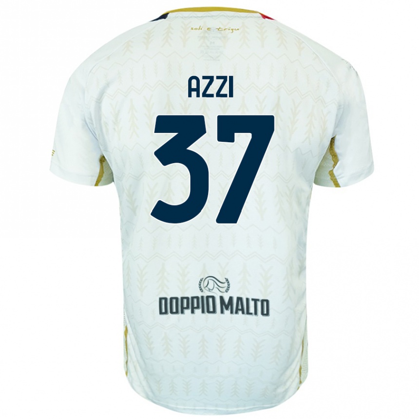 Enfant Football Maillot Paulo Azzi #37 Blanc Tenues Extérieur 2024/25