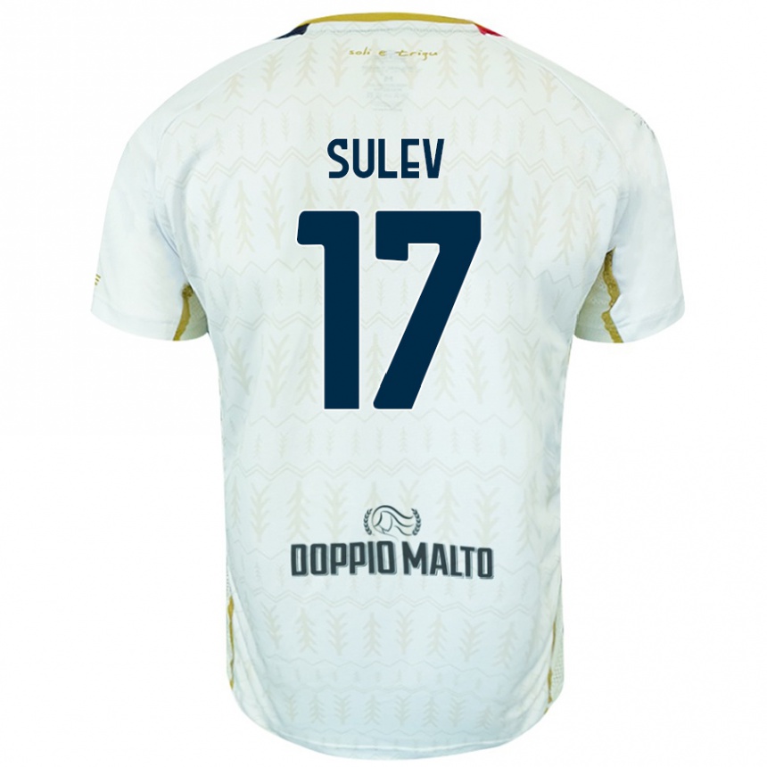 Enfant Football Maillot Ivan Sulev #17 Blanc Tenues Extérieur 2024/25