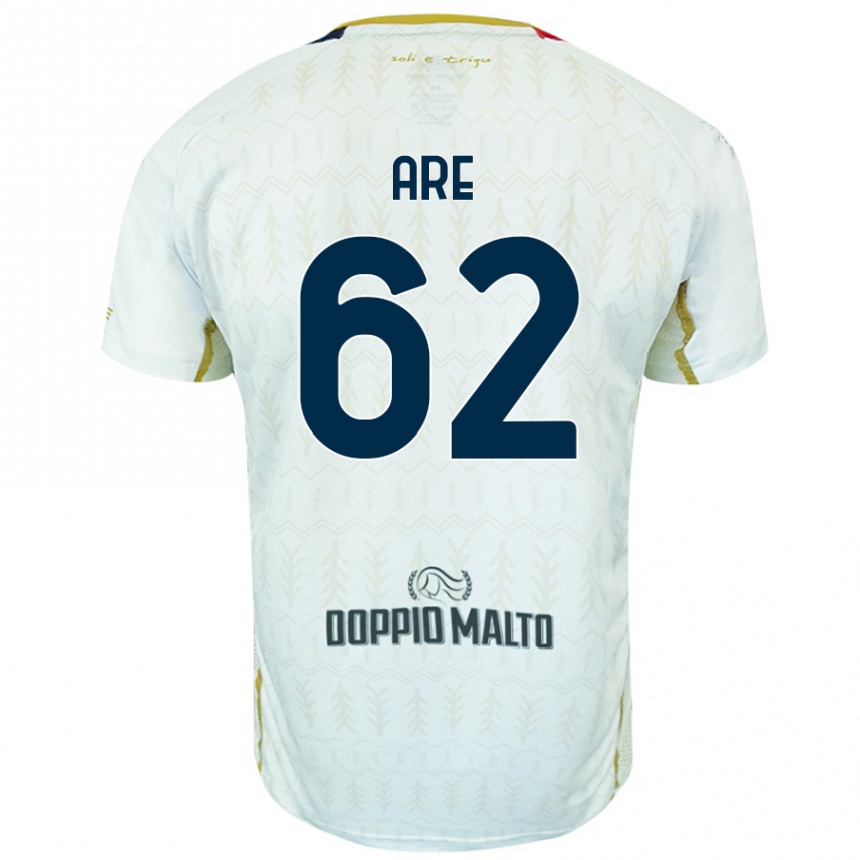 Enfant Football Maillot Emmanuele Are #62 Blanc Tenues Extérieur 2024/25