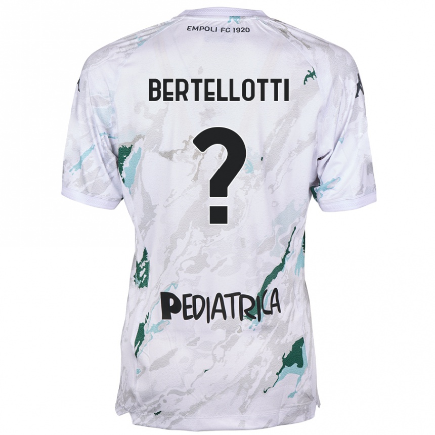 Enfant Football Maillot Giacomo Bertellotti #0 Gris Tenues Extérieur 2024/25