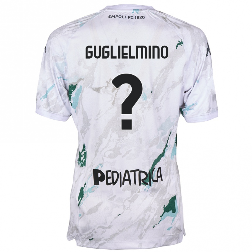 Enfant Football Maillot Federico Guglielmino #0 Gris Tenues Extérieur 2024/25