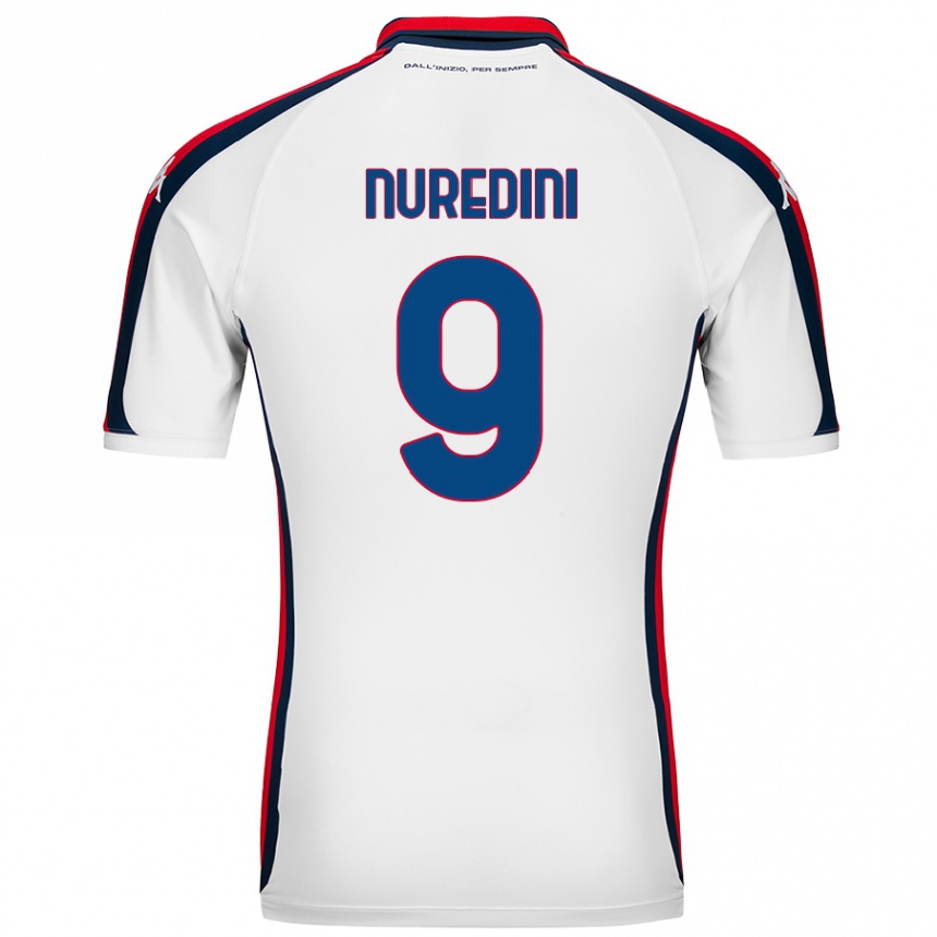 Enfant Football Maillot Joi Nuredini #9 Blanc Tenues Extérieur 2024/25