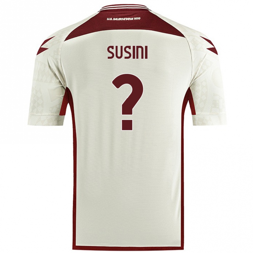 Enfant Football Maillot Antonio Susini #0 Couleur Crème Tenues Extérieur 2024/25