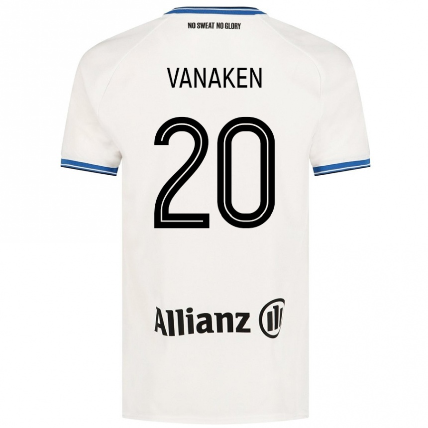 Enfant Football Maillot Hans Vanaken #20 Blanc Tenues Extérieur 2024/25