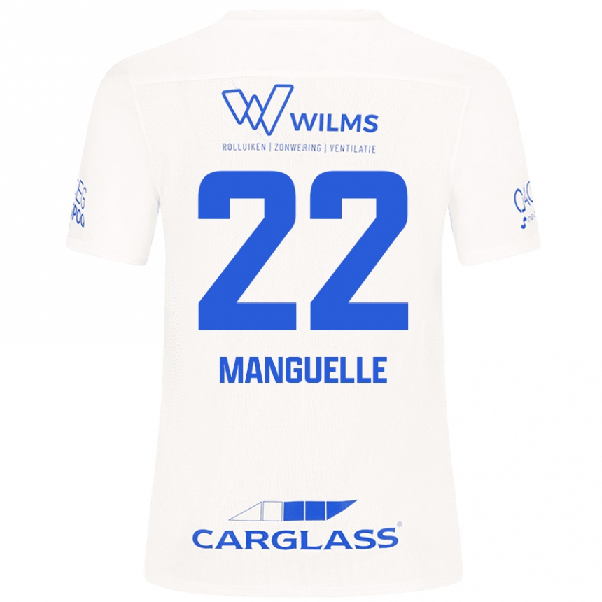 Enfant Football Maillot Brad Manguelle #22 Blanc Tenues Extérieur 2024/25