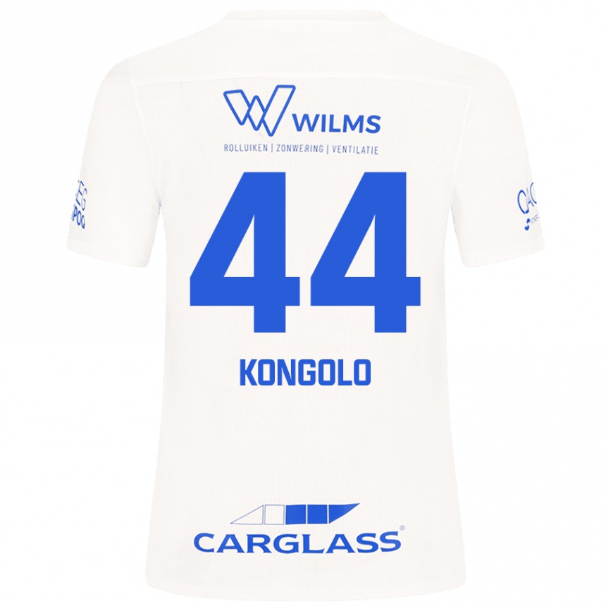 Enfant Football Maillot Josue Kongolo #44 Blanc Tenues Extérieur 2024/25