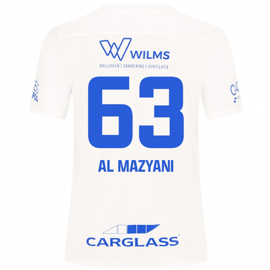 Enfant Football Maillot Faissal Al Mazyani #63 Blanc Tenues Extérieur 2024/25