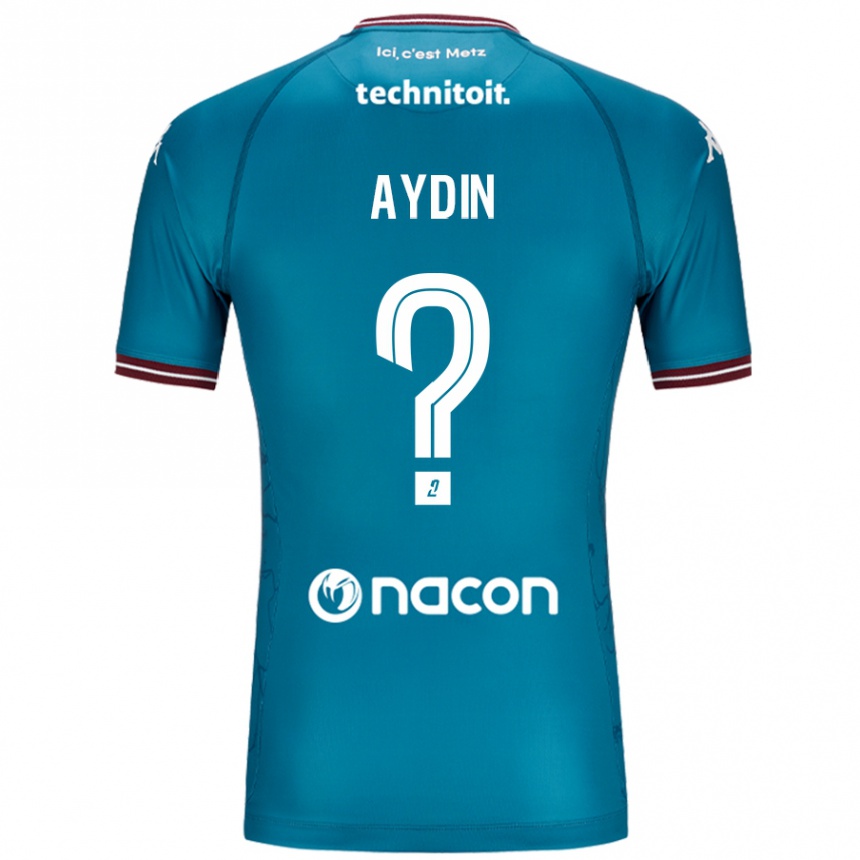 Enfant Football Maillot Oguzhan Aydin #0 Bleu Pétrole Tenues Extérieur 2024/25