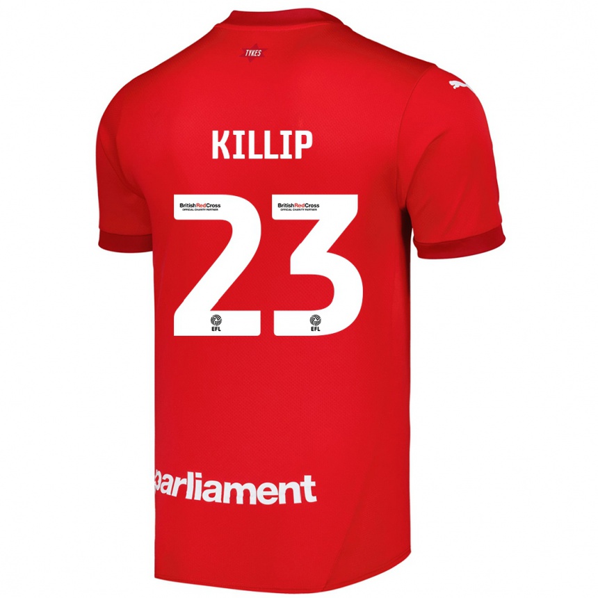 Homme Football Maillot Ben Killip #23 Rouge Tenues Domicile 2024/25