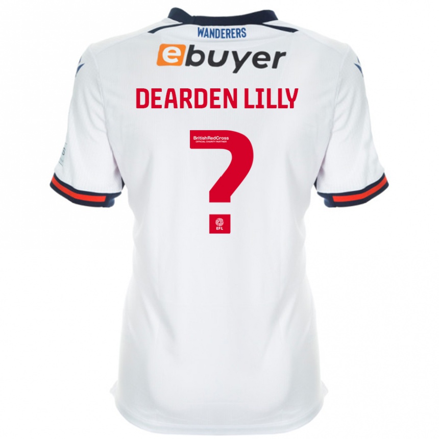 Homme Football Maillot Jessica Dearden-Lilly #0 Blanc Tenues Domicile 2024/25