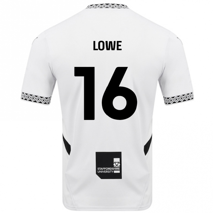 Homme Football Maillot Jason Lowe #16 Blanc Tenues Domicile 2024/25