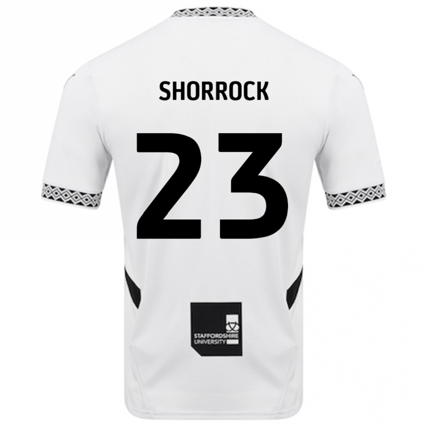 Homme Football Maillot Jack Shorrock #23 Blanc Tenues Domicile 2024/25